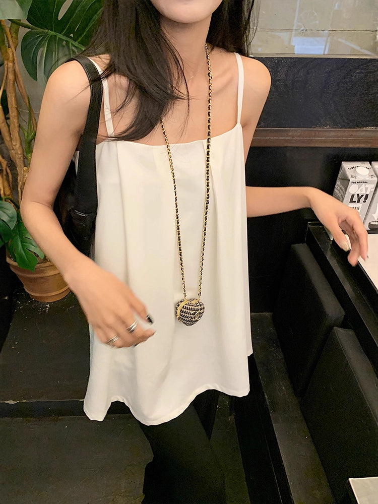 ID796 2色展開 キャミソール レディース 夏用 スクエアネック