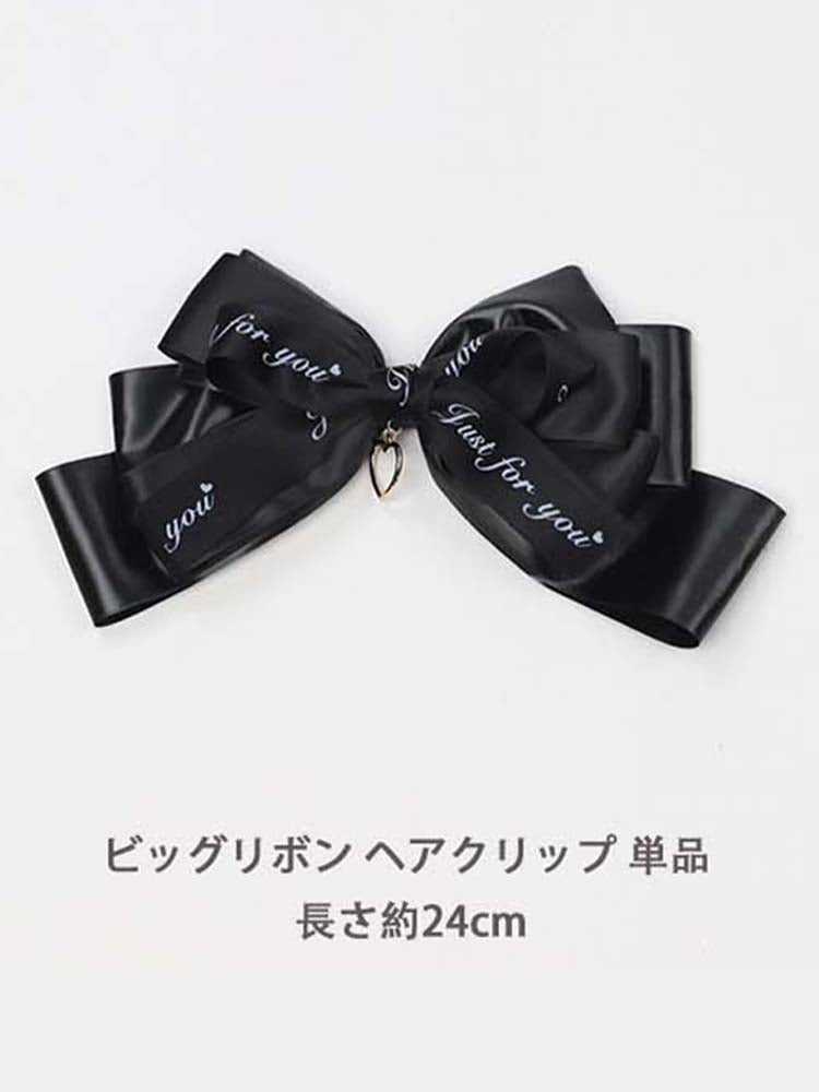 ブラックメッシュリボンヘアクリップ Amazon.co.jp: メッシュ蝶結び爪クリップ2個、女性用ブラック
